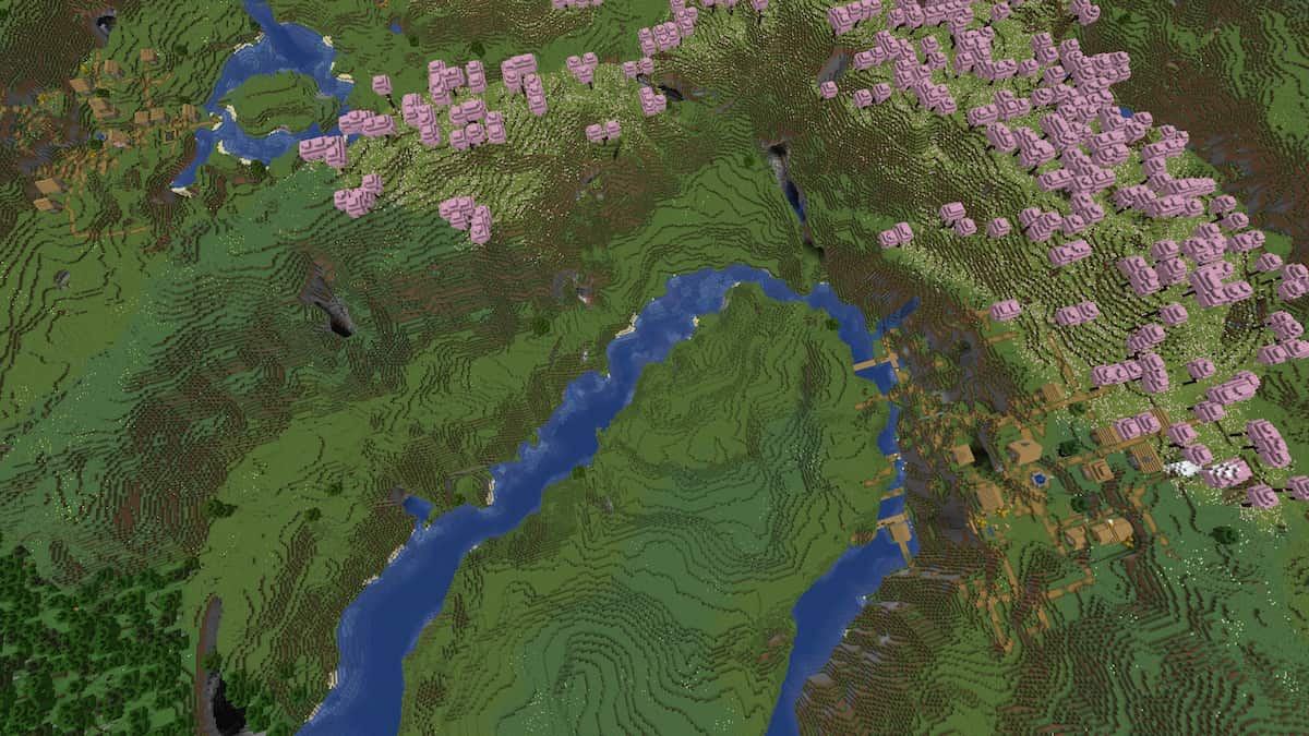 30 Best Minecraft Cherry Blossom Seeds for 1.20.4 – GameSkinny