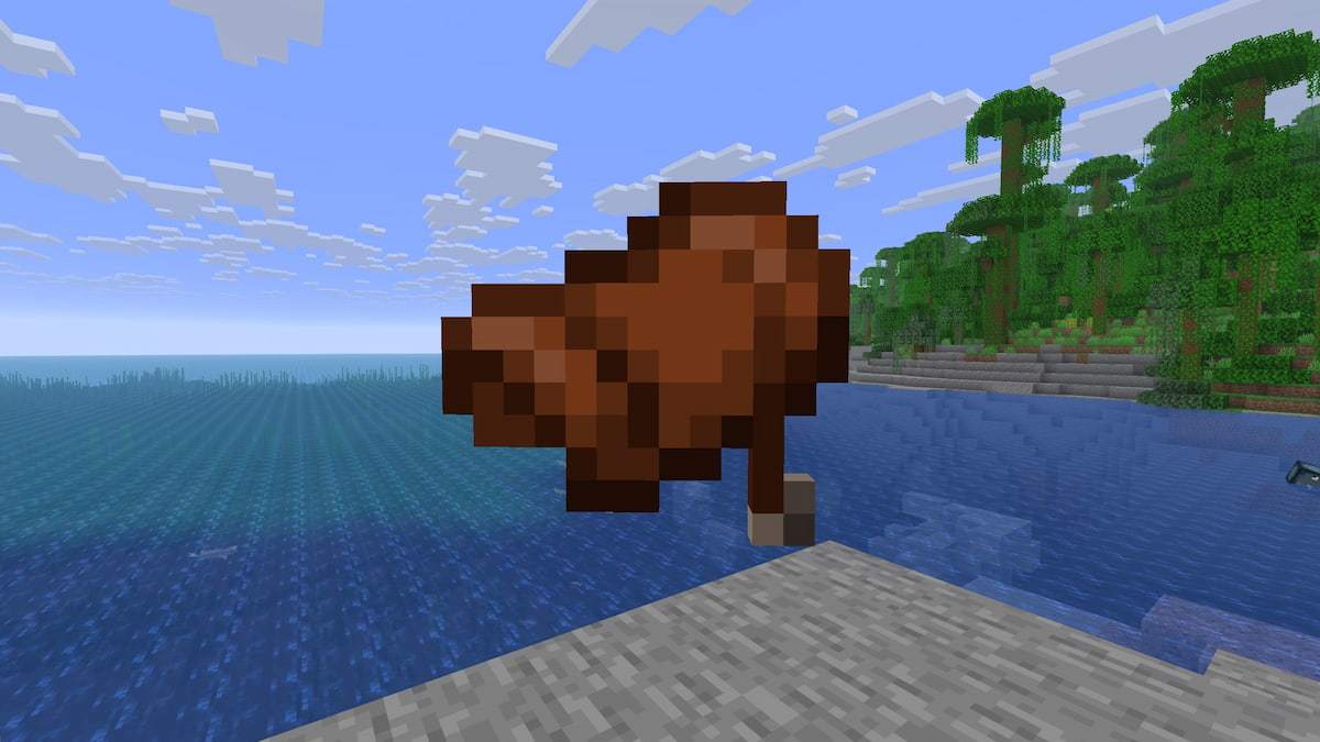 A Minecraft saddle