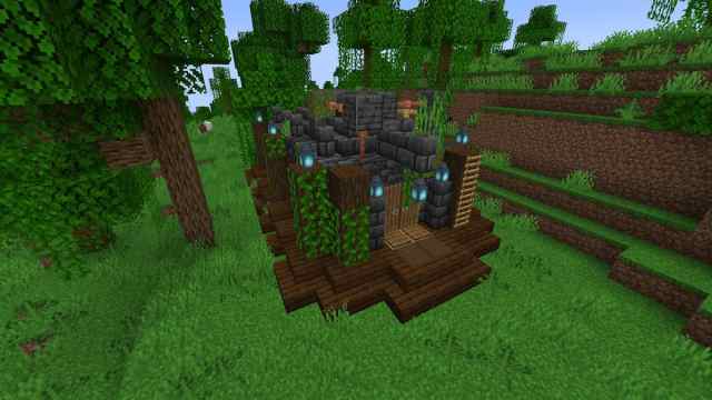 A structure added to Minecraft by the Horror Element Mod