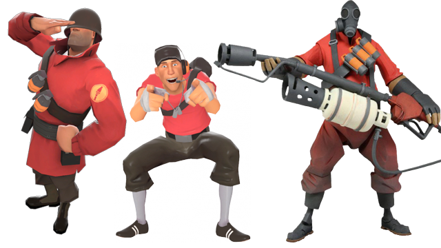 Team Fortress 2 offensive classes