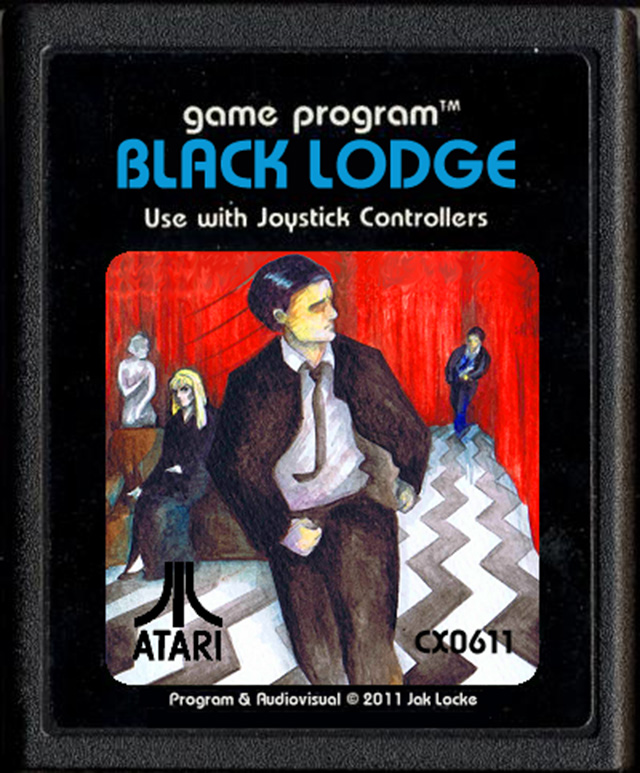 The cover of the Twin Peaks-themed game