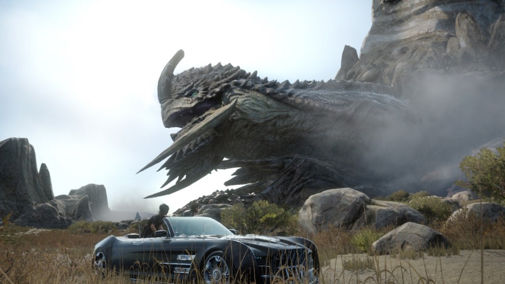 Final Fantasy XV giant boss