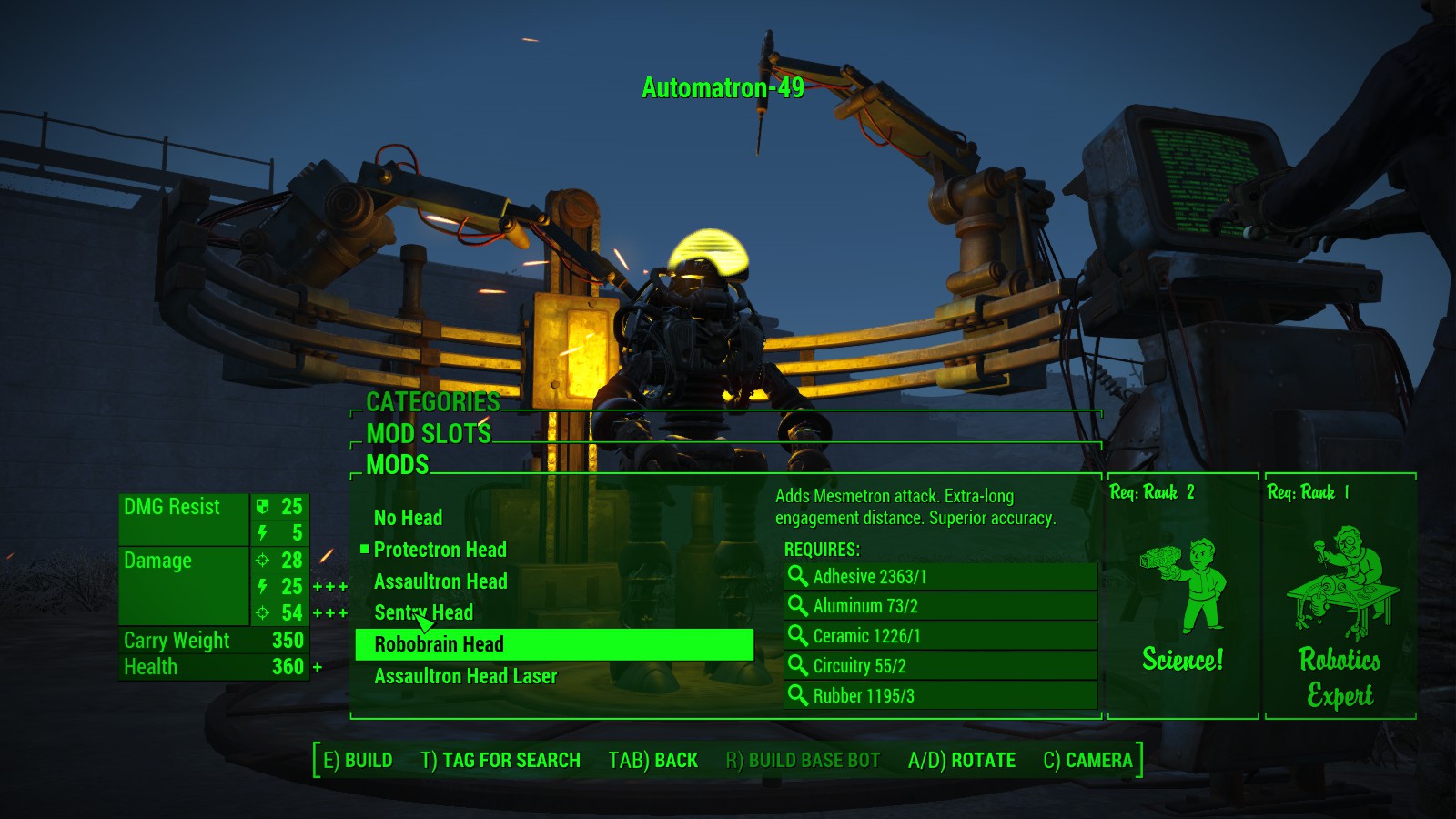 Fallout 4 automatron robot фото 103