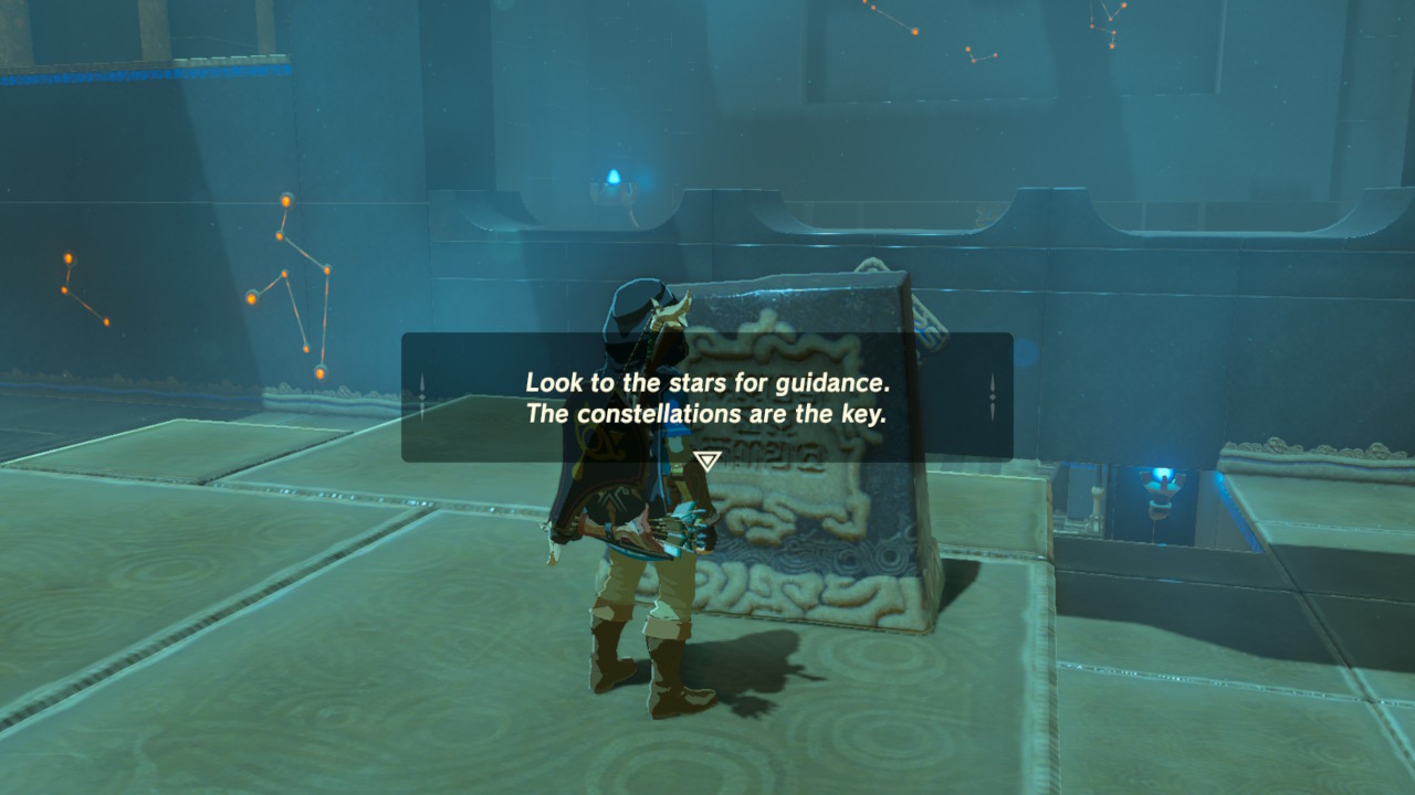 How to beat the Keo Ruug Shrine (constellation puzzle) in Breath of the Wild