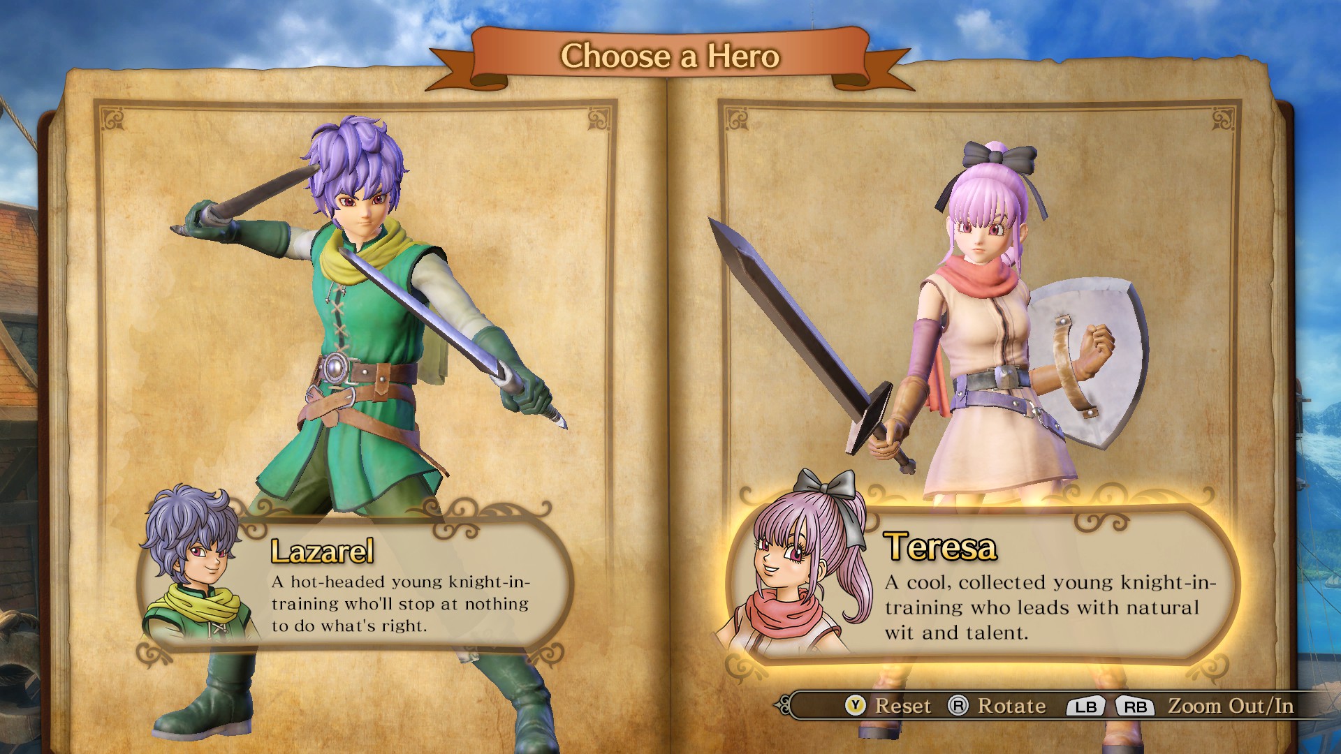 Dragon Quest Heroes 2 Review Main Characters