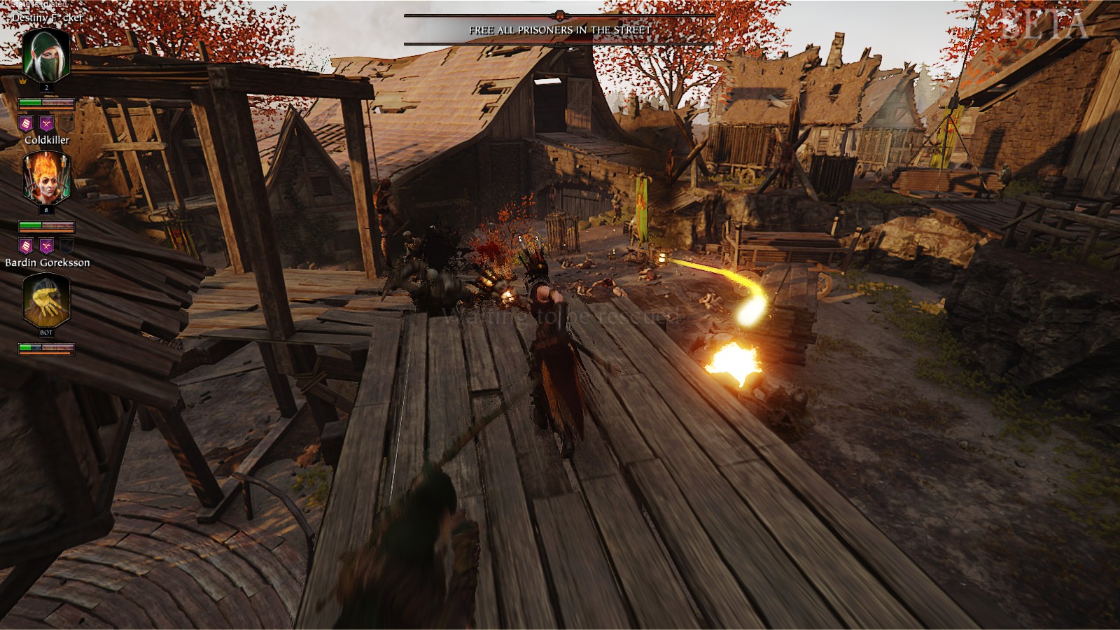 Attacking Vermintide 2 enemies from a high vantage point