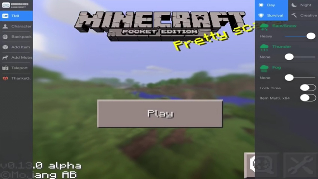 Minecraft PE XMod menu