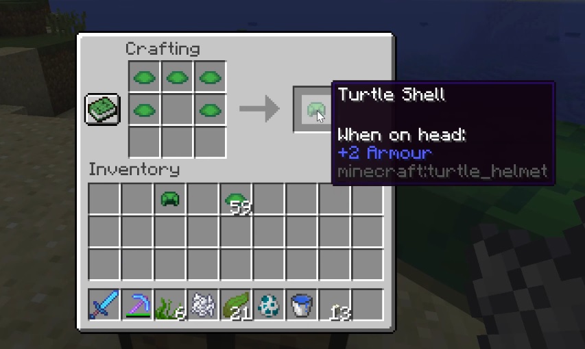 That adorable Minecraft turtle can be a great source of scutes
