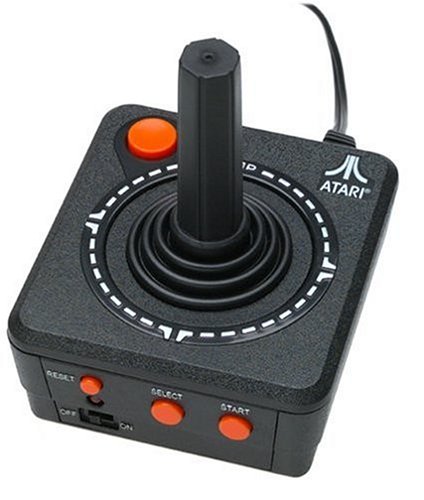 An old Atari joystick -- still a classic controller