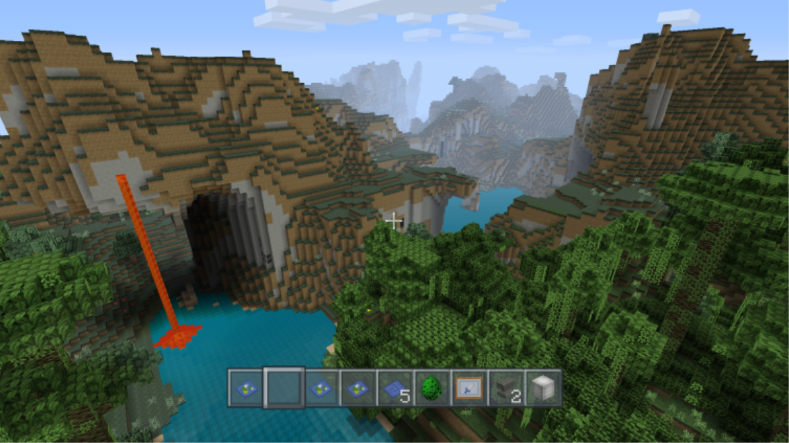 Minecraft seed with water temple and village