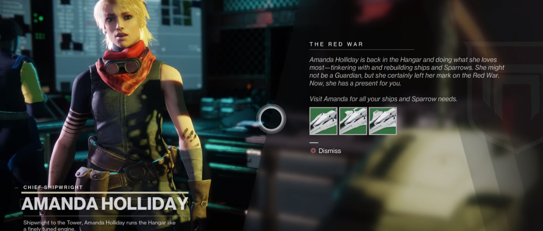 Speak with Amanda Holliday in Destiny 2 if you're wondering how to start the story post Shadowkeep. 