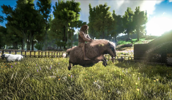 ARK: Survival Evolved Guide How to find and tame Ovis Sheep location