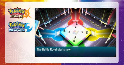 Pokemon Sun and Moon Battle Royal game mode