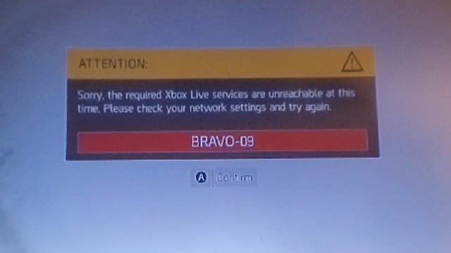 The Bravo-09 Error in The Division 2 mostly affects Xbox players. 