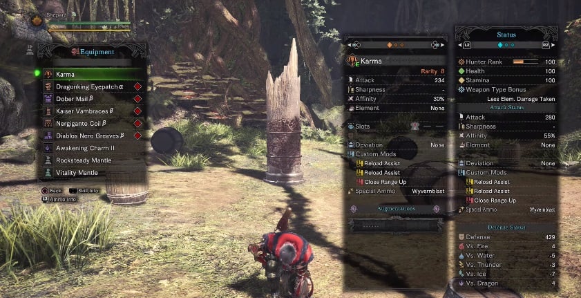 This light bowgun build is sure to take down monsters with ease