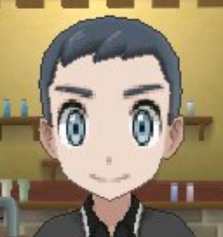 The traditional Caesar cut hair style in Pokemon Ultra Sun and Moon