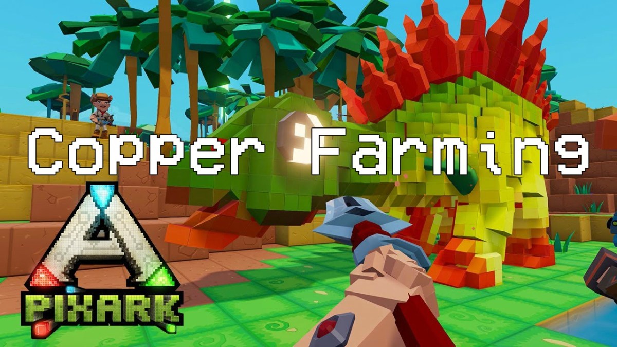 PixARK Easy Copper Mining GameSkinny
