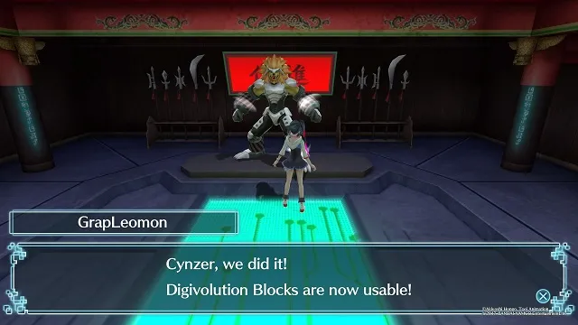 digimon world next order digivolution blocks