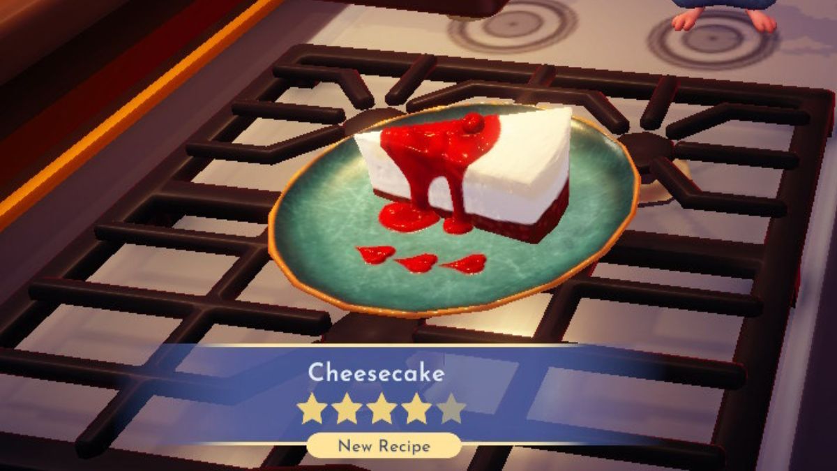 Disney Dreamlight Valley How to Make Cheesecake GameSkinny