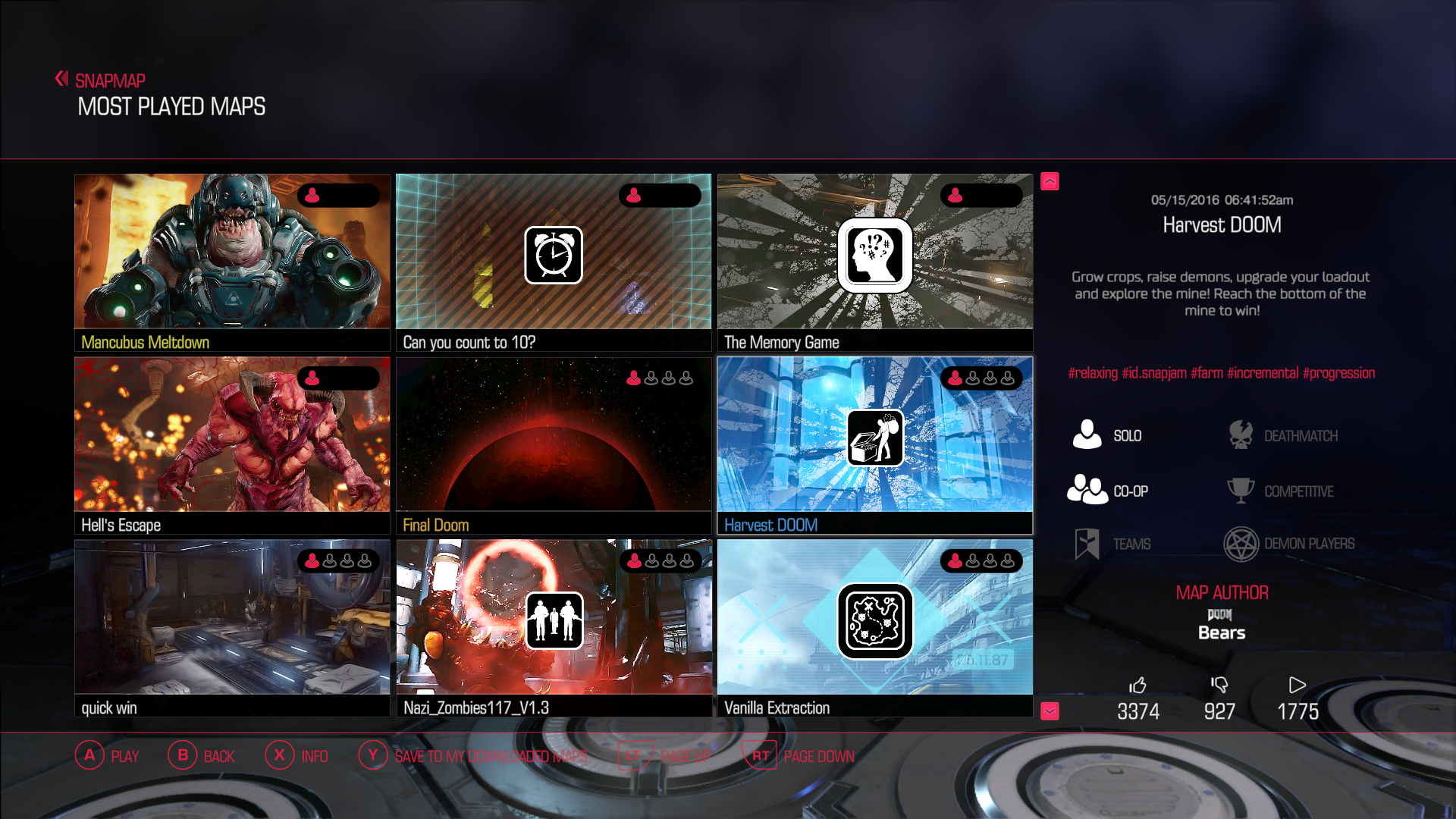 DOOM SNapMap