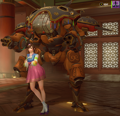 d.va year of the rooster skin