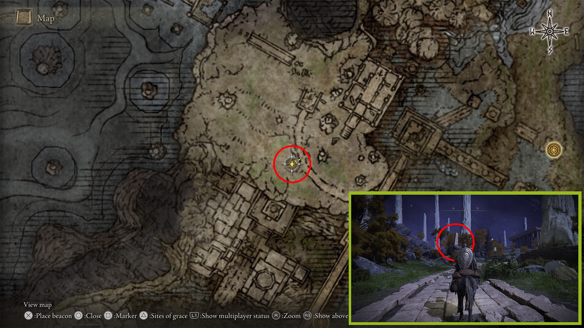 Elden Ring Where to Find All Nokron, Eternal City Flame Pillars