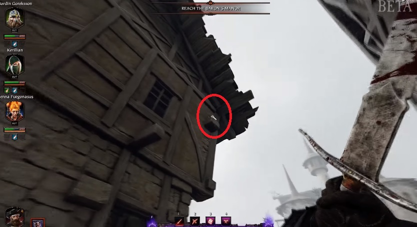 the location of the second empire in flames grimoire in vermintide 2