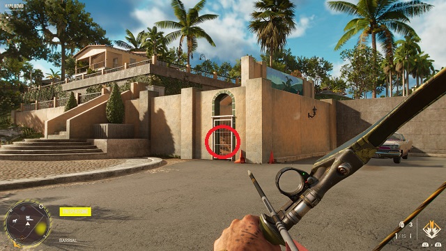Screenshot of El Fenix's in-game location.