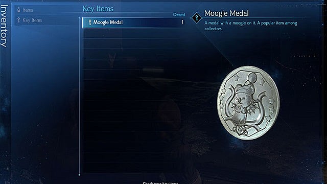 Final Fantasy 7 Remake's Moogle Medals don't currently serve any purpose. 
