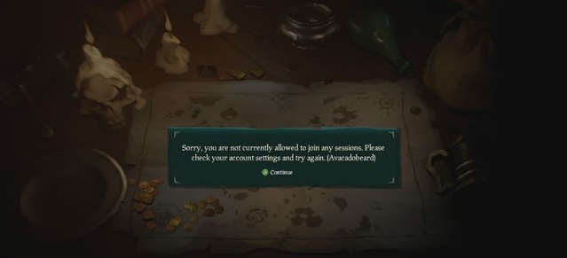 At least the errors in Sea of Thieves are clever. 