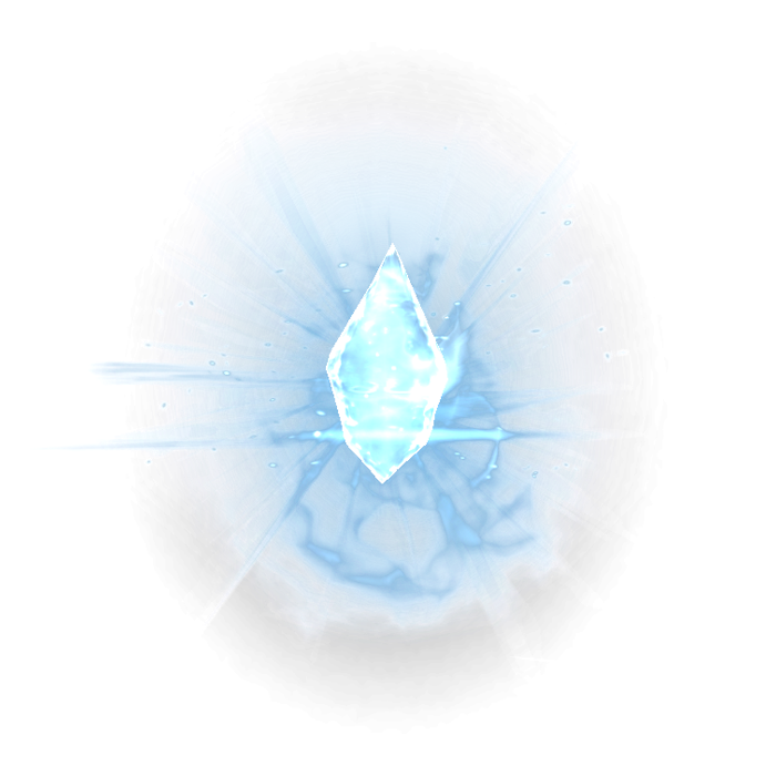 an ice crystal representing ice magic and ice spells in The Elder Scrolls: Skyrim Special Edition