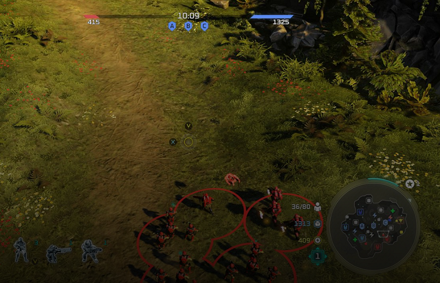 Halo Wars 2 game map