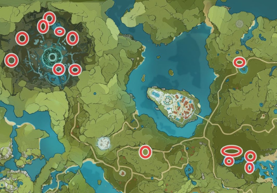 Genshin Impact Windwheel Aster Locations 55e9c 