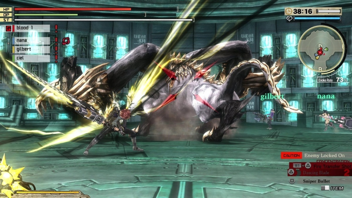 God Eater 2 Burst Rage blood rage