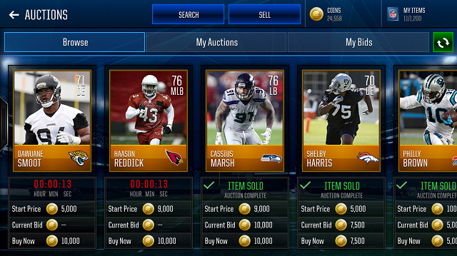 Madden 18 Mobile Auction House