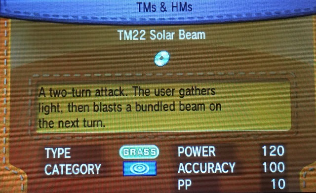 Pokemon Super Effective Files Solar Beam