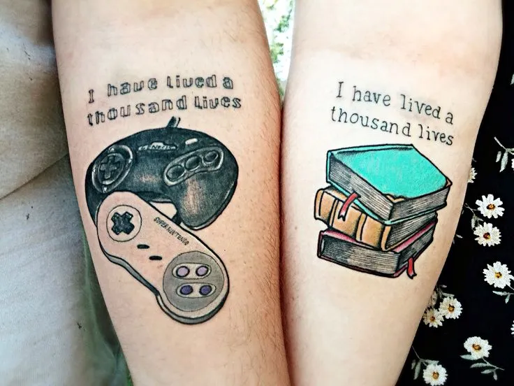 101 Amazing Gaming Tattoos You Havent Seen Before  Gaming tattoo Video game  tattoos Geek tattoo