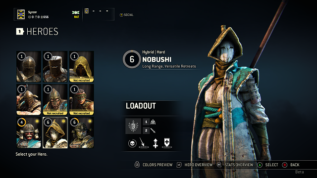 For Honor heroes