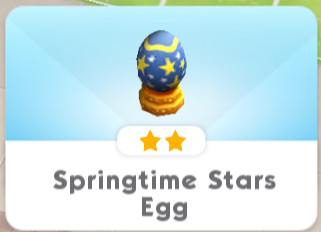 Springtime Stars Egg in Sims Mobile egg hunt