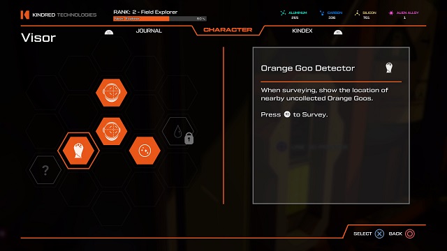 Orange Goo Detector in Journey to the Savage Planet.