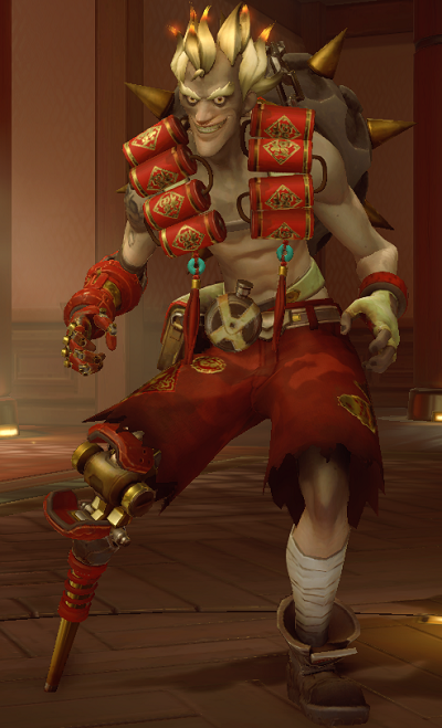 Junkrat year of the rooster skin