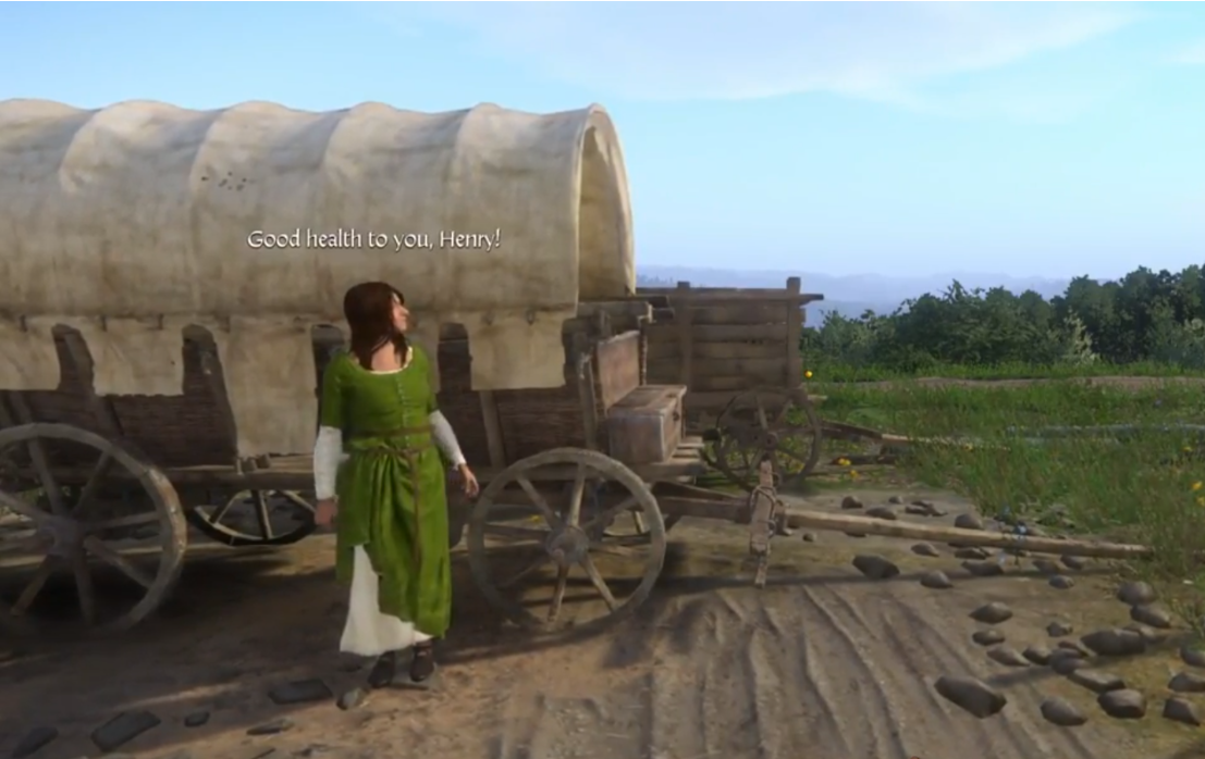 Kingdom Come Deliverance A Woman Scorned asks you to help this poor lady retrieve her groschen