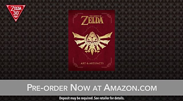 The Legend of Zelda Art & Artifacts book.