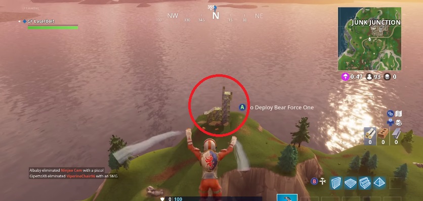 You'll find the Fortnite llama location here