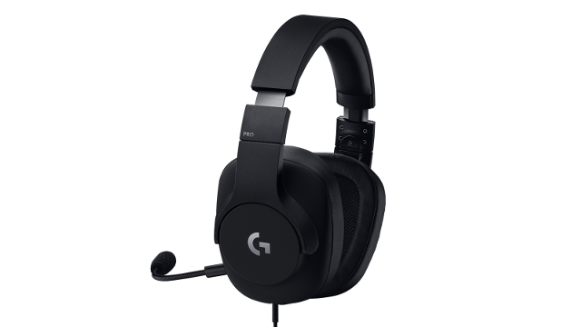 Logitech G PRO Gaming Headset Side View with Mic