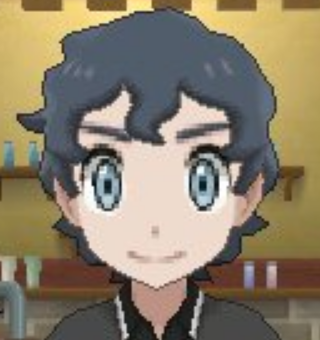the long and tousled haircut for males in Pokemon Ultra Sun/Moon
