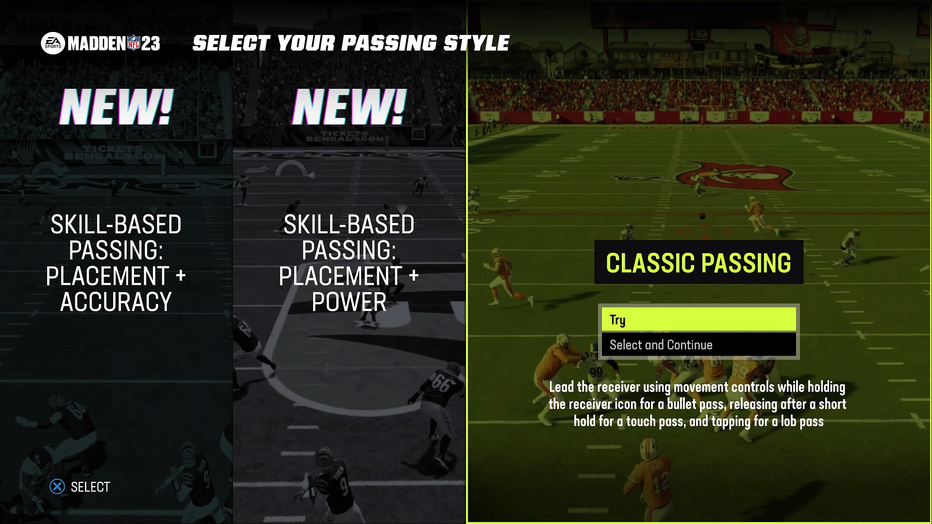 madden 23 how to pass