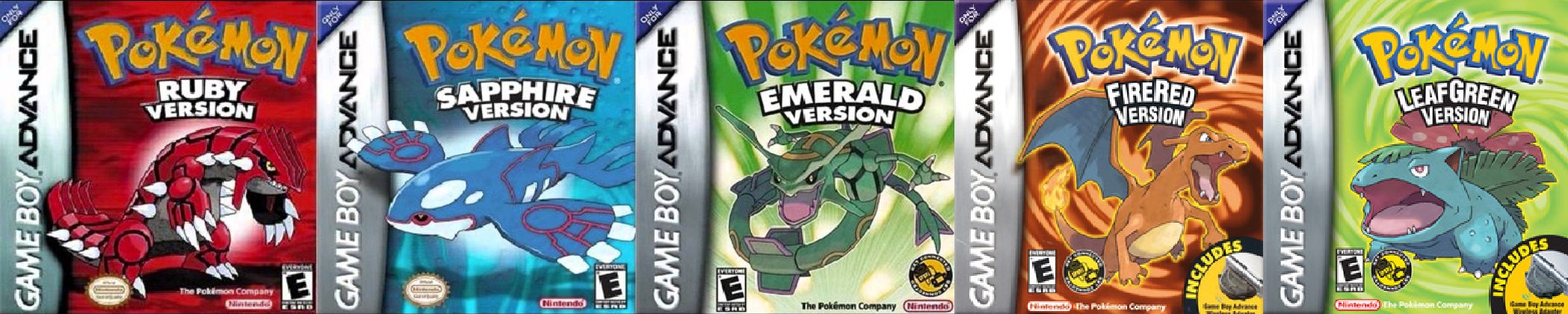 All Pokemon Games By Generation