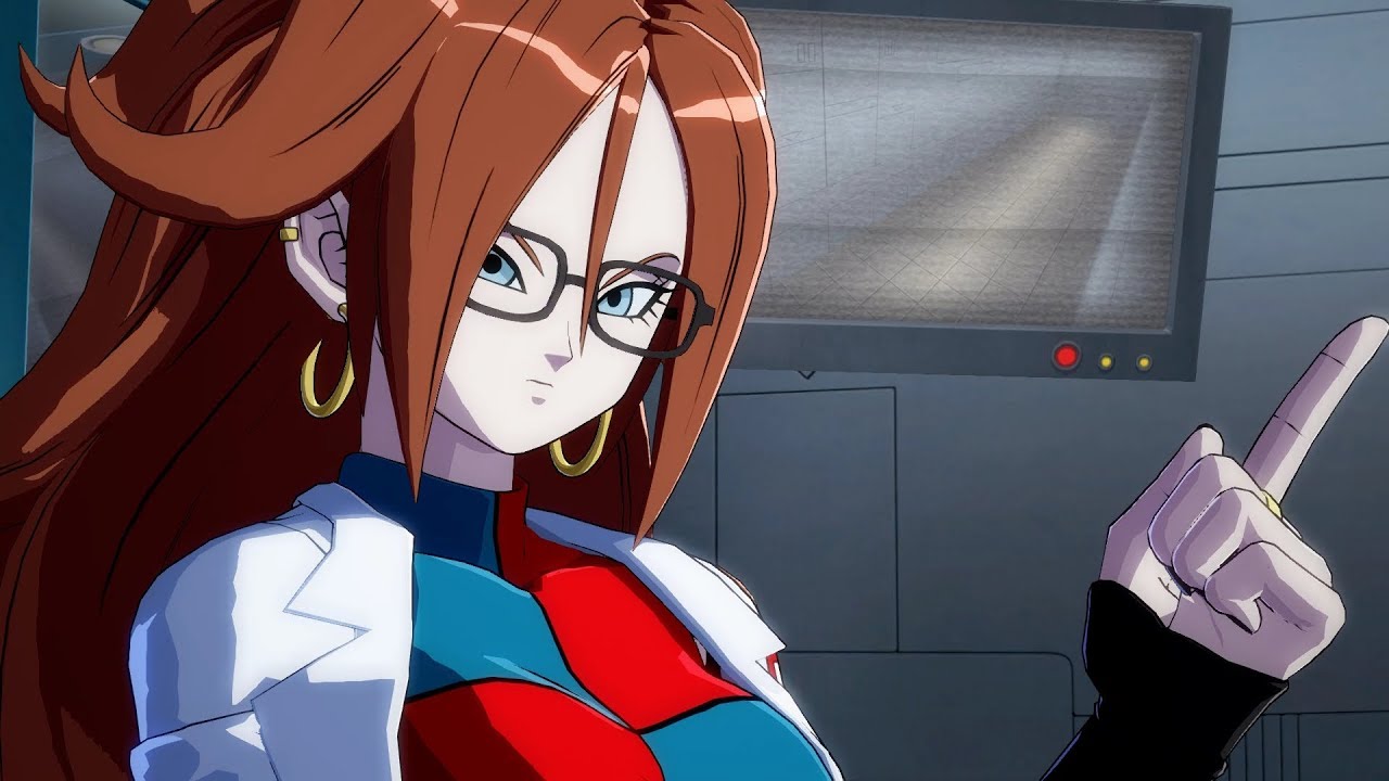 android 21 looking ready for a dragon ball fighterz link event