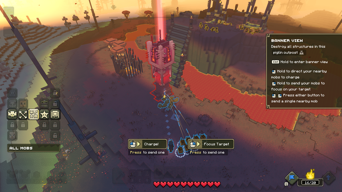 Minecraft Legends: How to Control and Direct Mobs